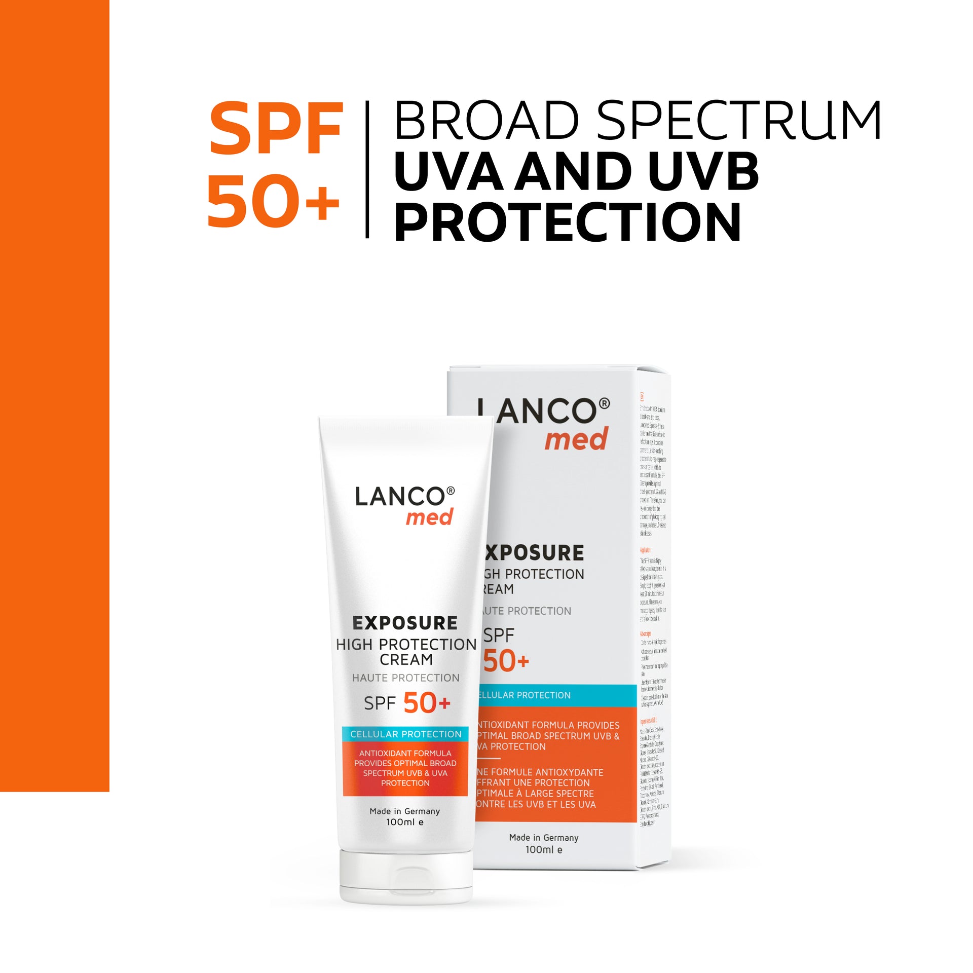 SPF 50+ HIGH PROTECTION CREAM