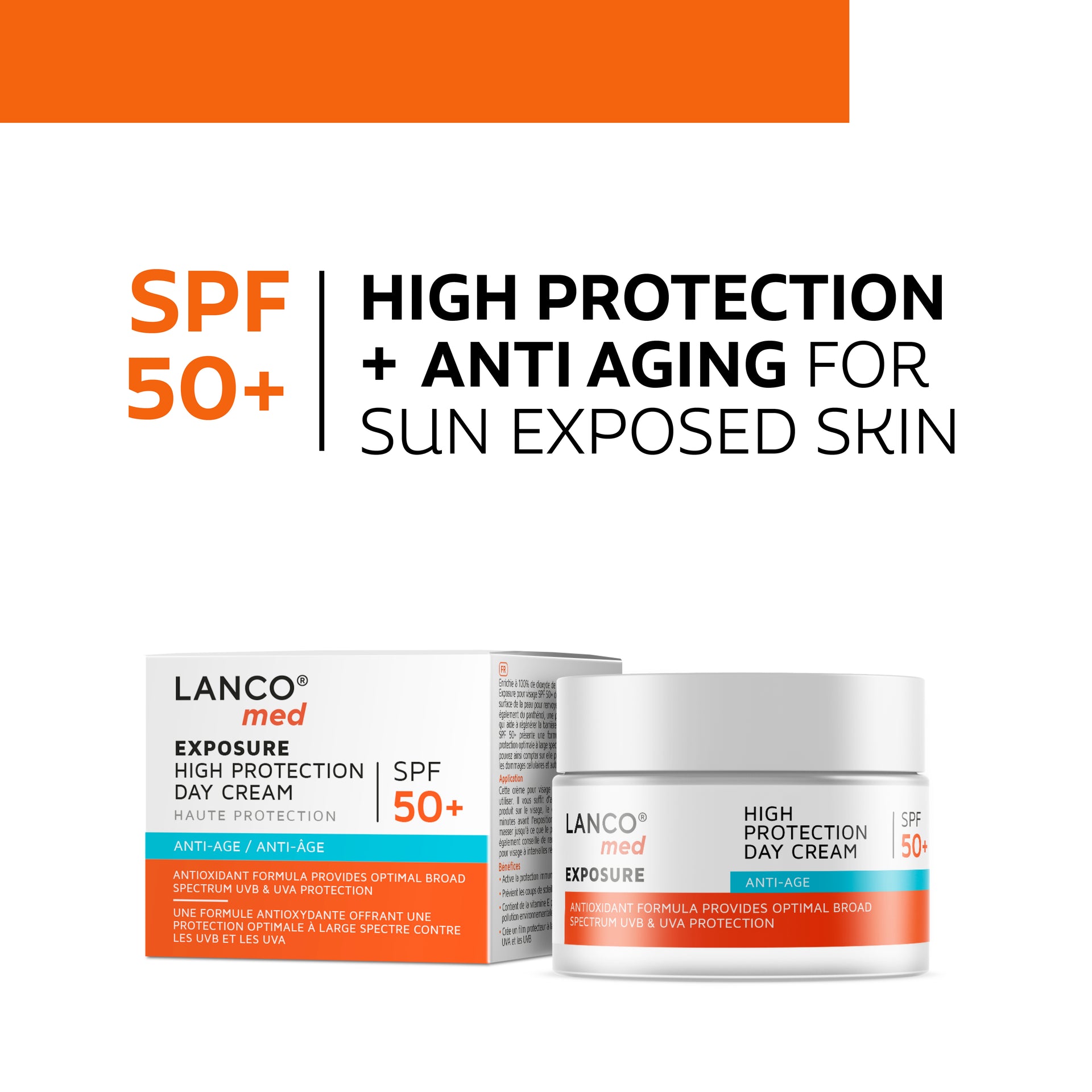 SPF 50+ HIGH PROTECTION DAY CREAM
